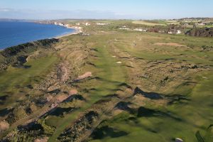 Royal Portrush 8th Hole Aerial